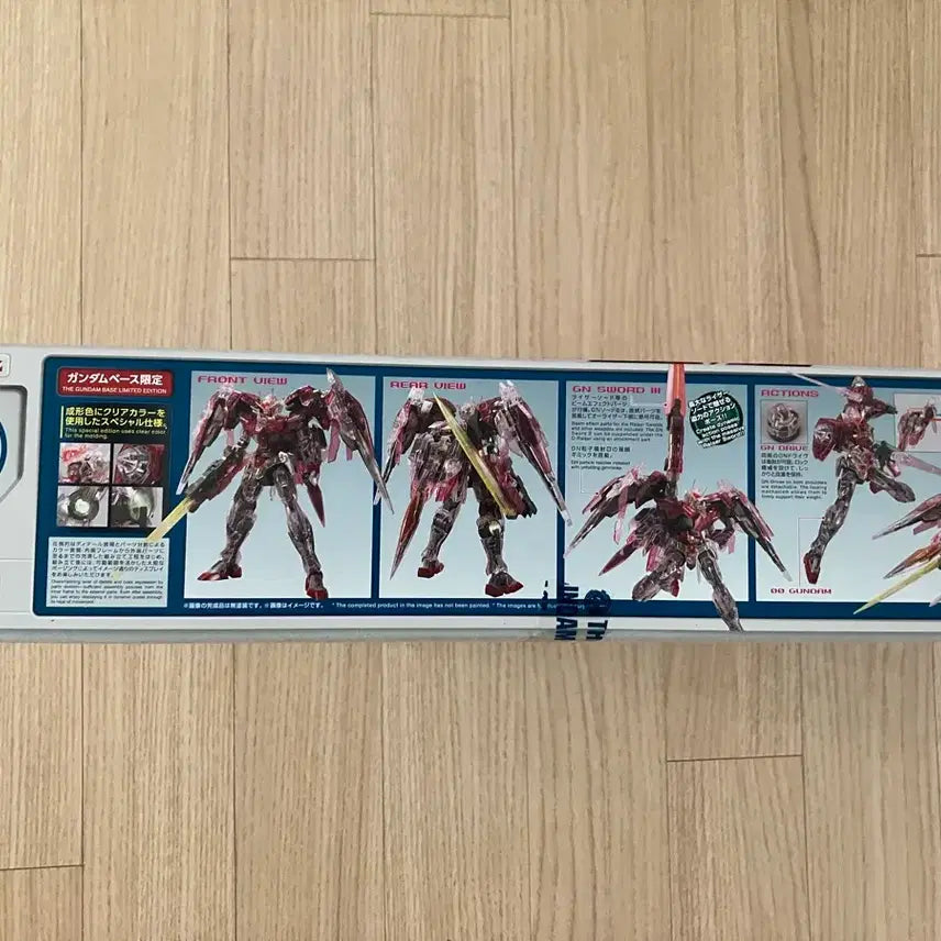 [BUNJANG] Bandai Gundam Base Limited MG Trans-Am Raiser Clear Color / 반다이 건담베이스 한정판 MG 트란잠라이저 클리어 컬러