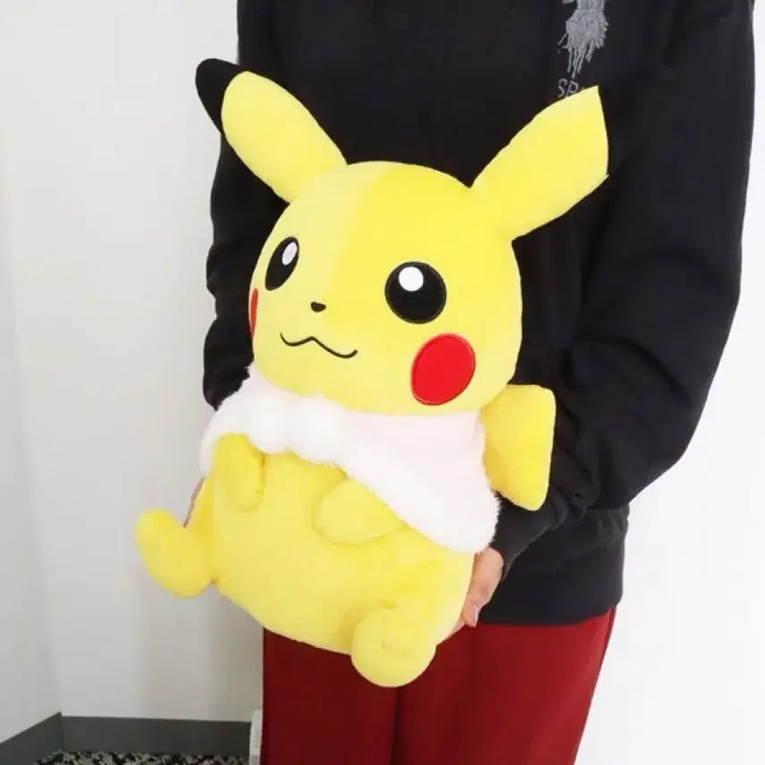 [BUNJANG] Banpresto Pikachu Plush Toy with Winter Cape (2020 Limited Edition) / 2020) 미개봉 일본 한정 망토 피카츄 인형 포켓몬스터