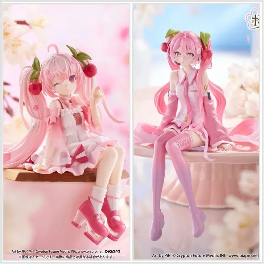 [BUNJANG] FURYU Sakura Miku 2025 Wink Version &amp; 2026 Figure Set (Sealed) / (미개봉)후류 사쿠라 미쿠 2025 윙크 버전 &amp; 2026 피규어