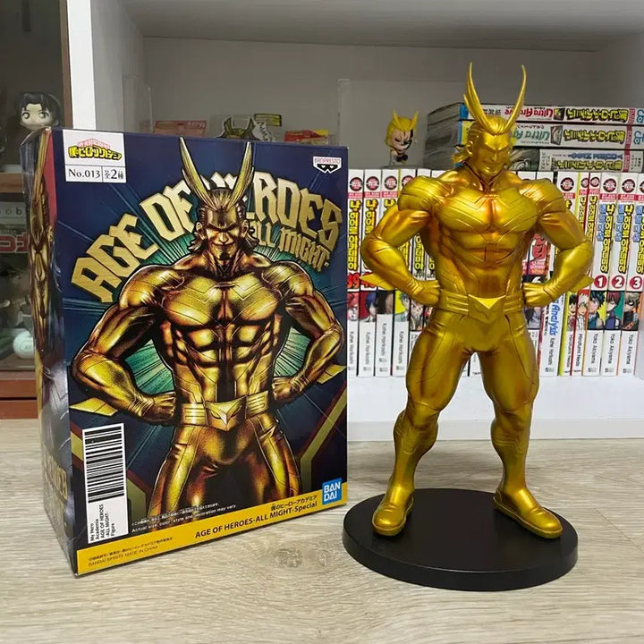 [BUNJANG] My Hero Academia Golden All Might Figure / 히로아카 황금 올마이트