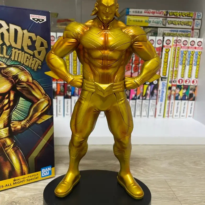 [BUNJANG] My Hero Academia Golden All Might Figure / 히로아카 황금 올마이트