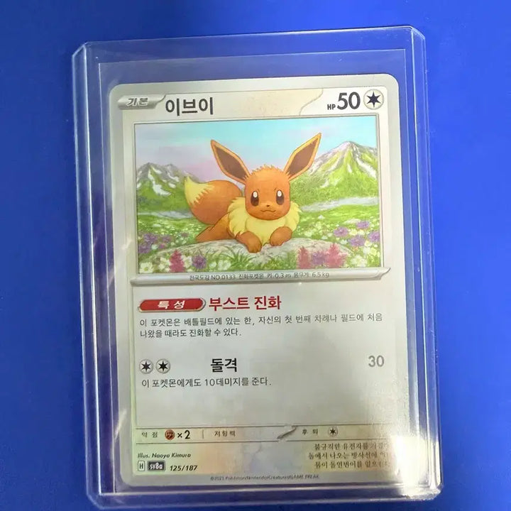 [BUNJANG] Pokemon Eevee Card / 포켓몬카드 이브이 카드