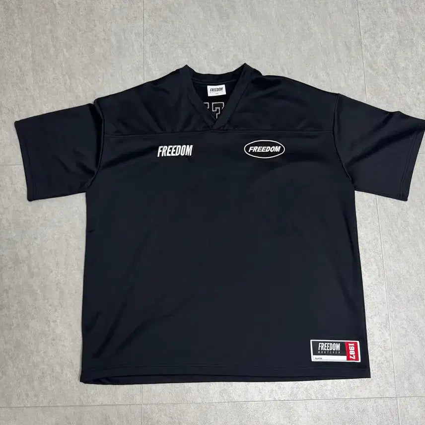 [SOLD OUT] 프리덤 짐웨어 럭비져지 2XL 블랙