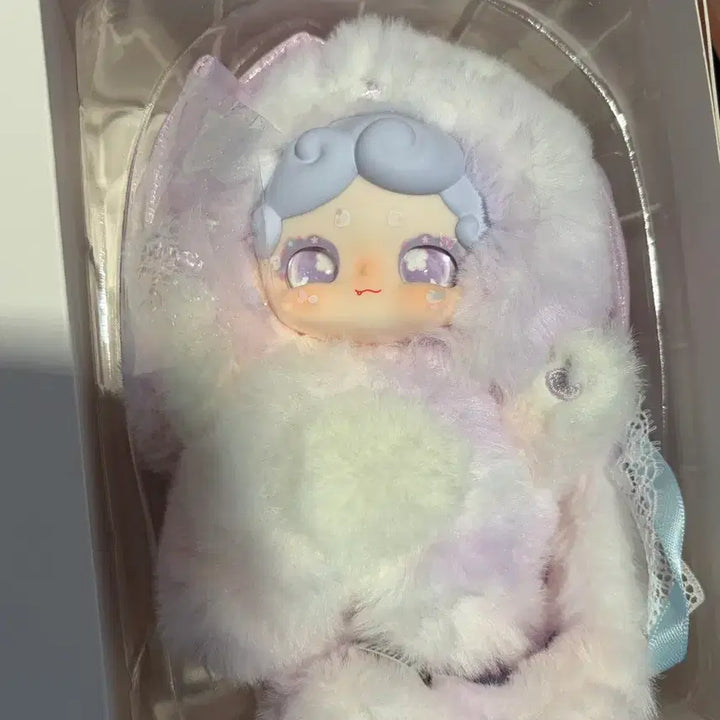 [BUNJANG] Bamtooki V6 Lilac Two-Eyes Plush / 밤토끼 v6 연보라 투눈