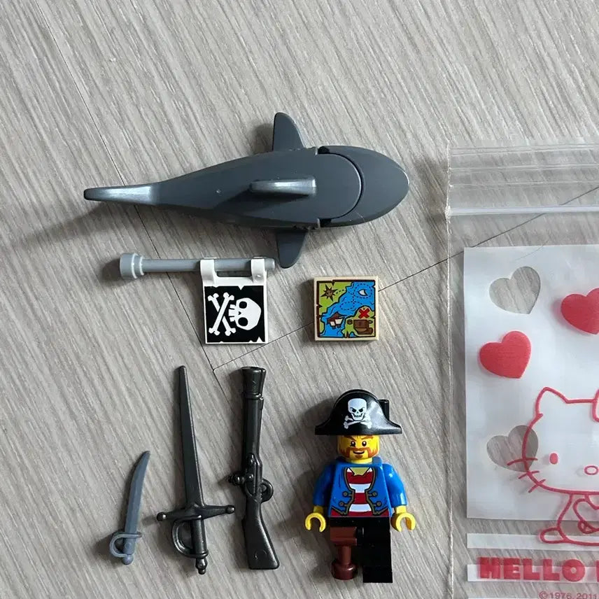 [BUNJANG] Lego Minifigure Pirate Captain / 레고 미니 피규어 해적 선장