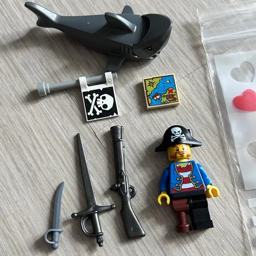 [BUNJANG] Lego Minifigure Pirate Captain / 레고 미니 피규어 해적 선장