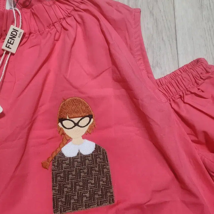 [BUNJANG] Fendi Kids Dress Size 10A / 특가.새상품.한글텍.정품) 10A 펜디 키즈 원피스 드레스