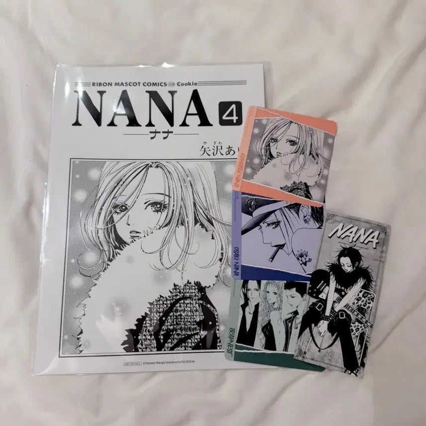 [BUNJANG] Toonique Nana Collaboration Cafe Yazawa Ai Coaster Bundle Set / [일괄판매] 투니크 nana 나나 콜라보카페 야자와아이 코스터 특전