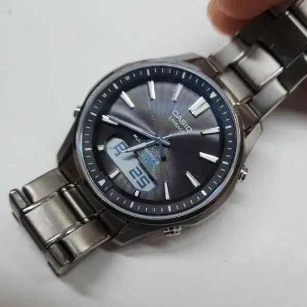 [BUNJANG] Casio Lineage Titanium Multi Band 6 Tough Solar Watch LCW-M100TSE-1AJF / 카시오 리니지 티타늄 멀티밴드6 터프솔라 택포