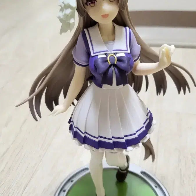 [BUNJANG] Uma Musume Satono Diamond Figure &amp; Fuwaroring Plush Bundle / 우마무스메 사토노다이아몬드 피규어 / 후와코로링 인형 일괄
