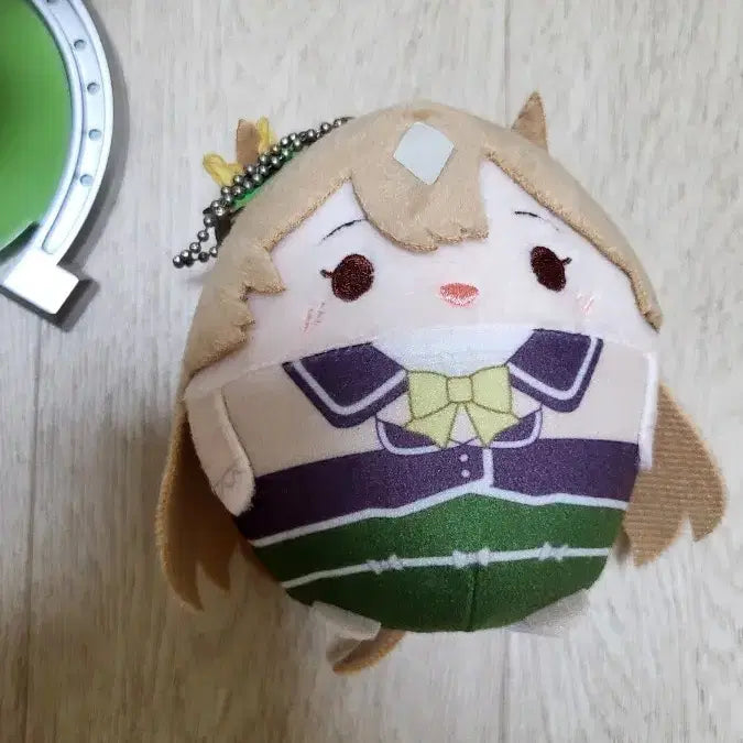 [BUNJANG] Uma Musume Satono Diamond Figure &amp; Fuwaroring Plush Bundle / 우마무스메 사토노다이아몬드 피규어 / 후와코로링 인형 일괄