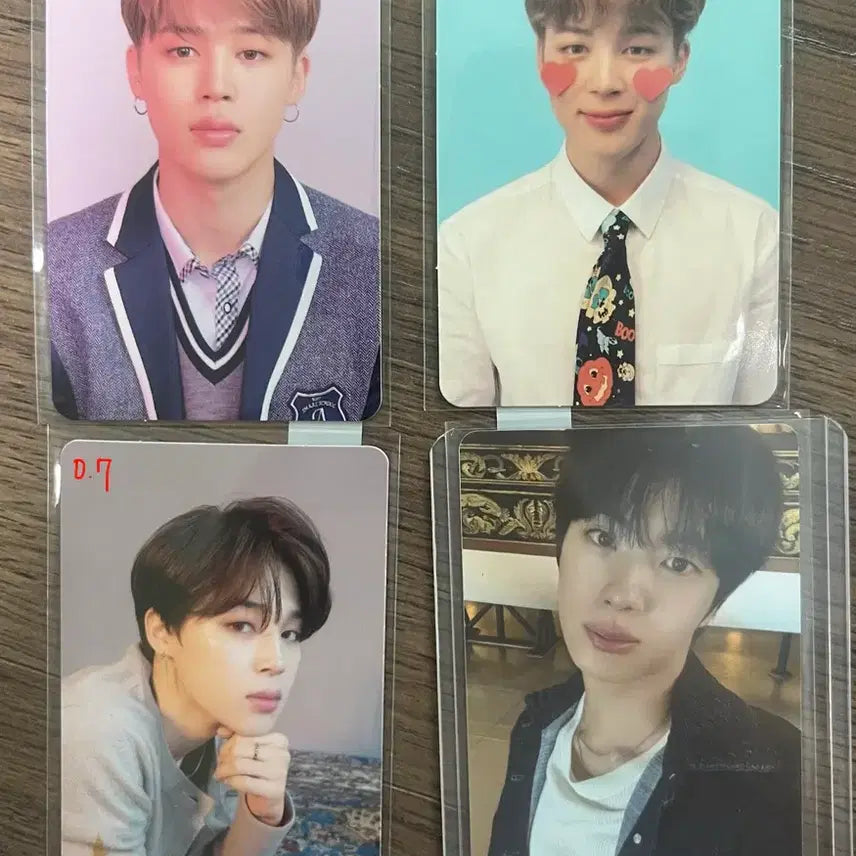 [BUNJANG] BTS Jin Jimin Photocard / 방탄 BTS 진 지민 포카 양도