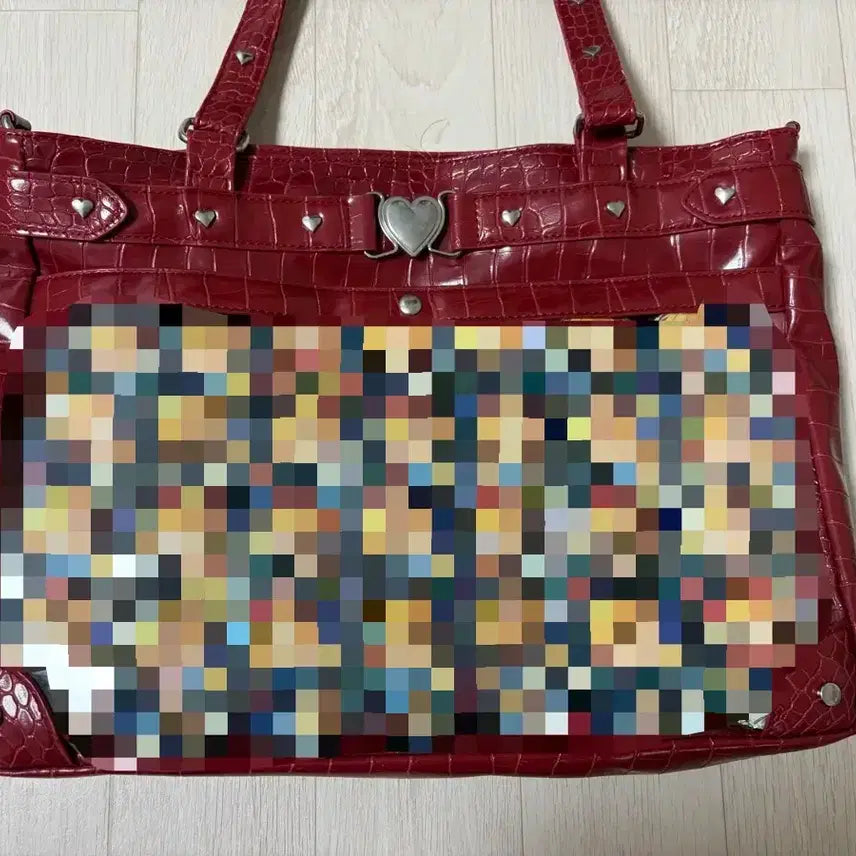 [BUNJANG] SM Large Ita Bag Red Wine / 급전 더이상 가격내림xx))) 에스엠라지 이타백 레드와인 a4