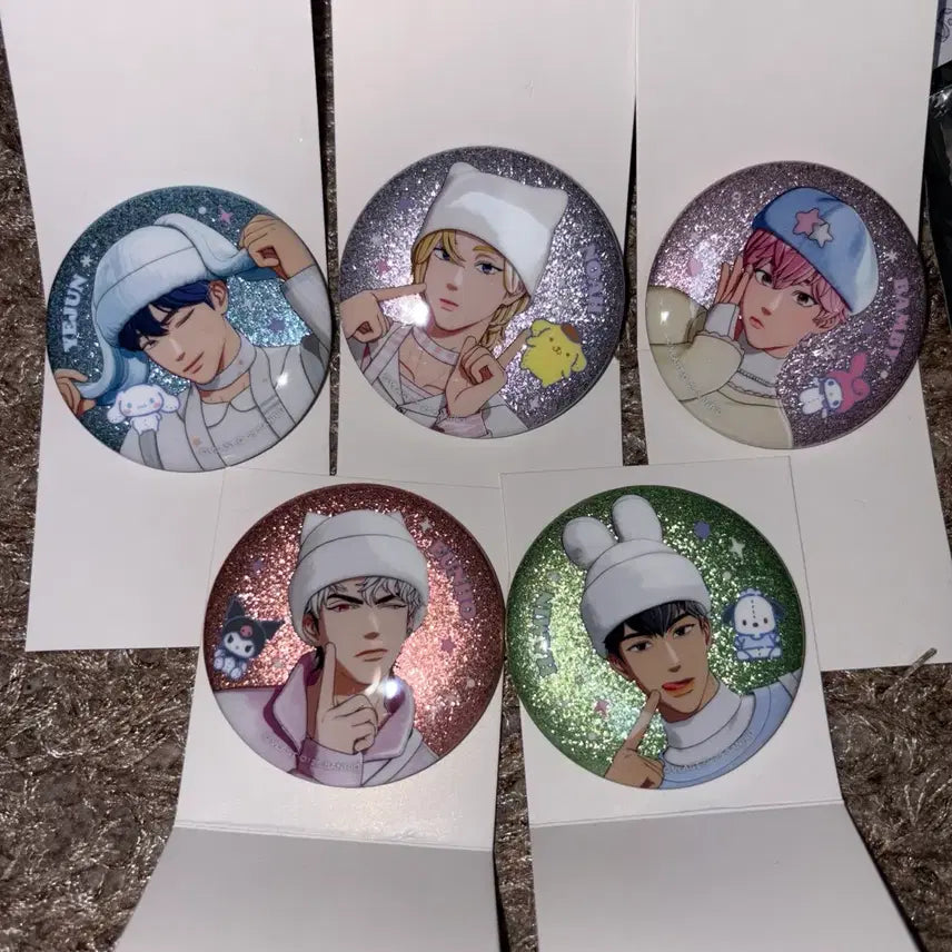 [BUNJANG] PLAVE Ppoo Pploo Can Badge Bundle Set / 플레이브 뿌우 플뿌 캔뱃지 일괄 드볼 예준노아밤비은호하민 단순 개봉