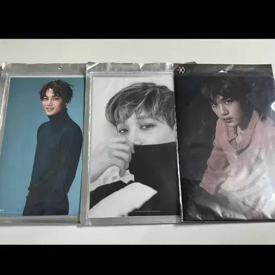 [BUNJANG] EXO Kai Photo L-File Holder Bundle Set / 엑소 카이 사진 엘자 파일 홀더 일괄
