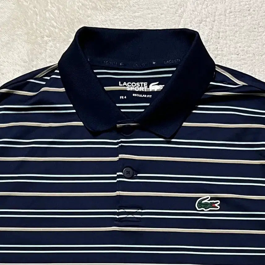 [BUNJANG] Lacoste Sport Functional Collar T-shirt / 라코스테 스포츠 기능성 카라티