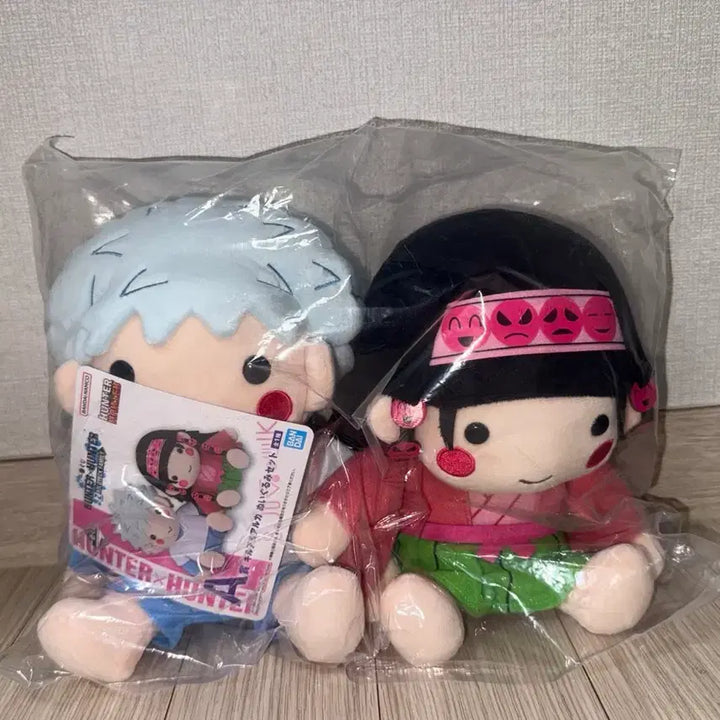 [BUNJANG] Hunter x Hunter Killua &amp; Alluka Nui A Prize Plush / 택포 5.0))헌터헌터 키르아&amp;아르카 누이 A상