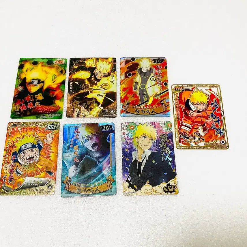 [BUNJANG] Naruto Rare Cards Bundle Set (7 cards) / 나루토 레어카드 총 7장 일괄
