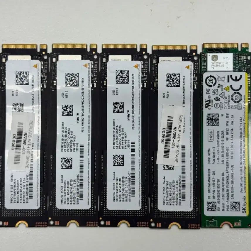 [SOLD OUT] *개당 가격* Gen4 512GB NVME SSD
