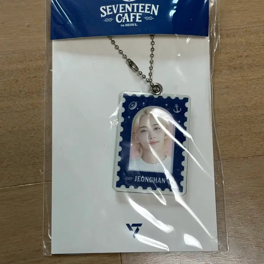 [BUNJANG] SEVENTEEN Jeonghan Mini Photocard Holder / 세븐틴 서울 카페 정한 미니 포토 홀더 정한 포카 새상품