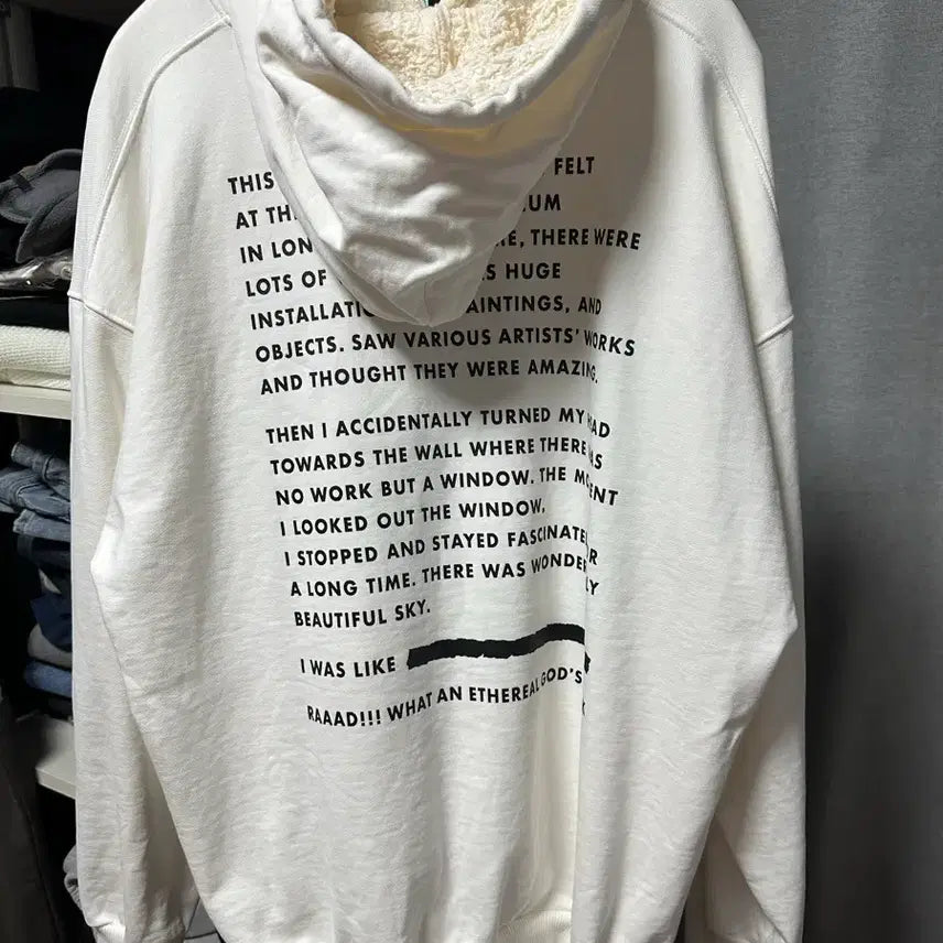 [SOLD OUT] XLIM 라드뮤지엄 리버시블 후드티