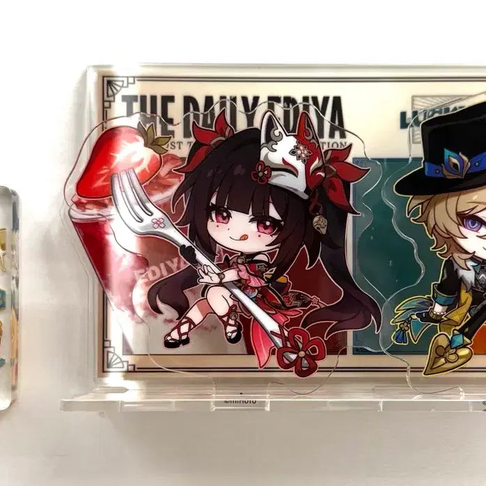 [BUNJANG] Honkai Star Rail Aventurine/Sparkle Ediya Acrylic Stand/Block Bundle Set / 붕스 스타레일 공식 어벤츄린/스파클 이디야 아크릴 스탠드/블럭 일괄
