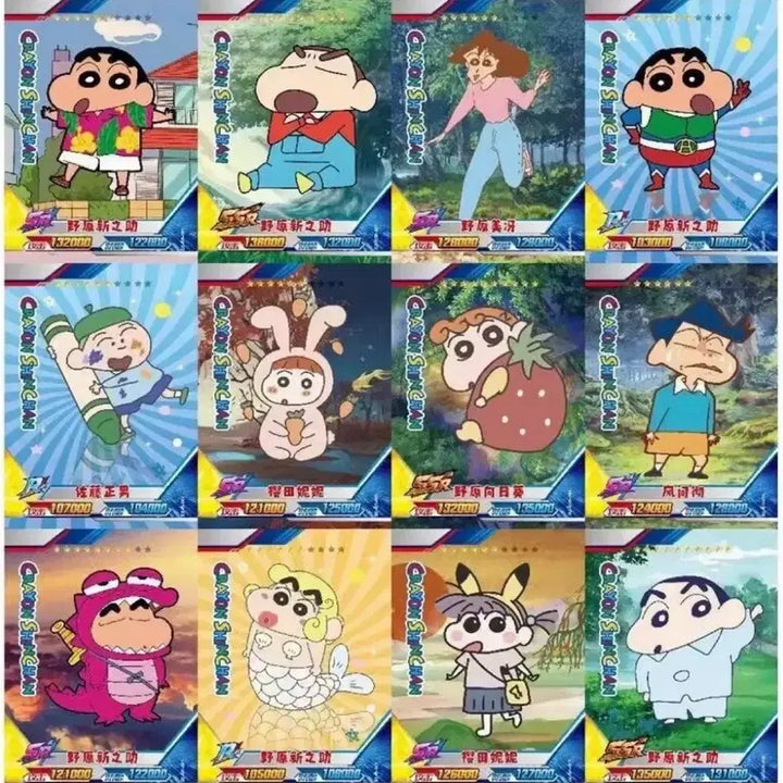 [BUNJANG] Crayon Shin-chan Hologram Random Card Pack / 짱구는못말려 홀로그램 랜덤 카드