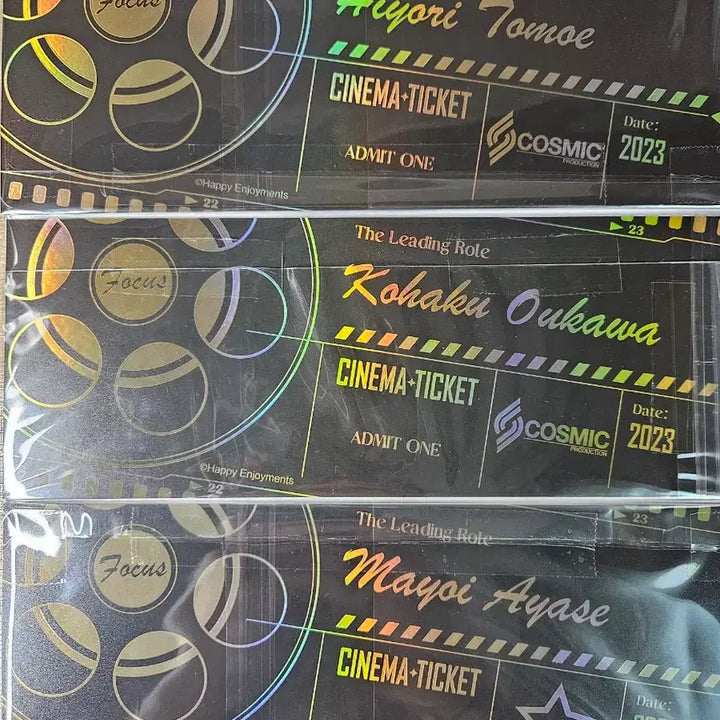 [BUNJANG] Ensemble Stars! Chinami Kohaku, Mayoi, Hiyori Cinema Ticket Bundle Set / 앙스타 코하쿠 마요이 히요리 시네마 티켓
