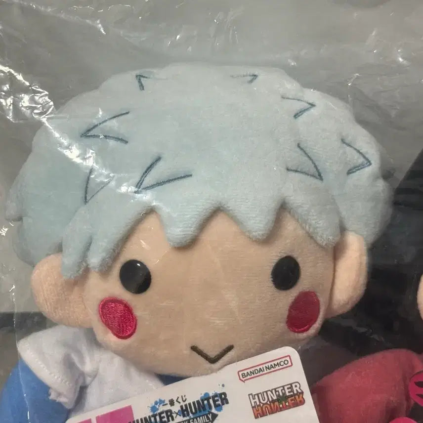 [BUNJANG] Hunter x Hunter Zoldyck Family Ichiban Kuji A Prize Killua Alluka Plush / 헌터x헌터 헌헌 헌터헌터 조르딕가 제일복권 쿠지 A상 키르아 아르카 인형