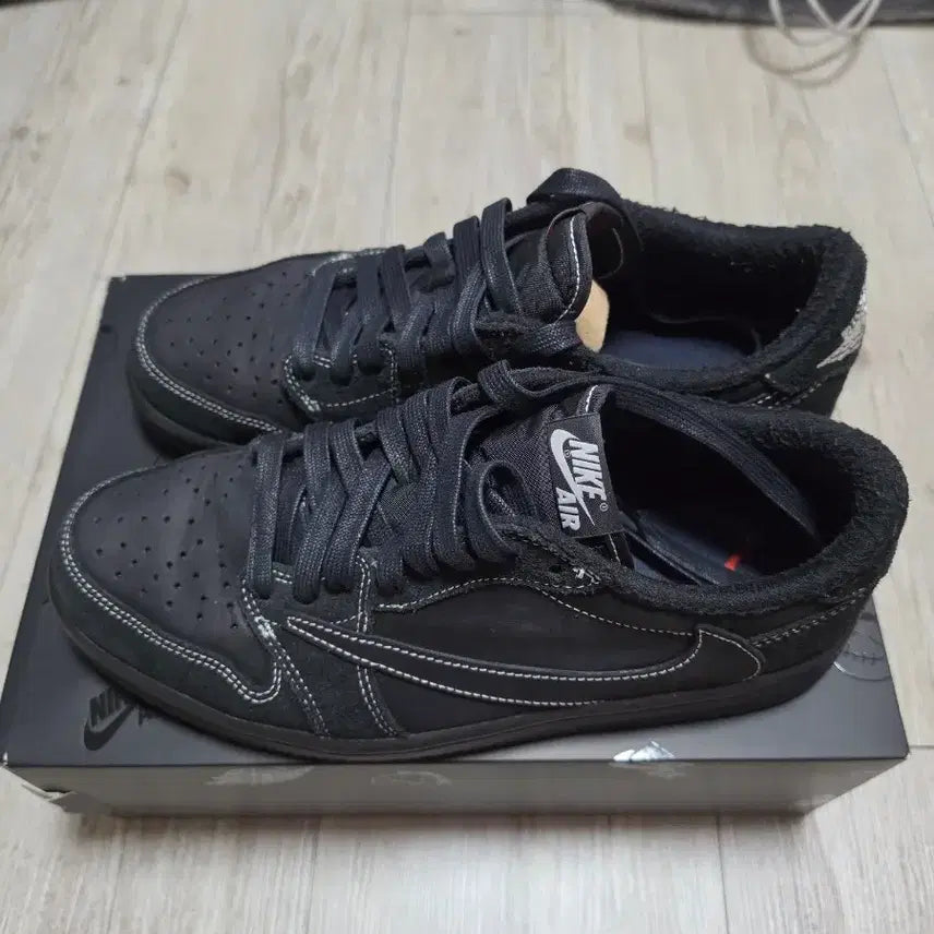 [BUNJANG] Air Jordan 1 Retro Low OG SP Travis Scott Black Phantom / 조던 1 x 트래비스 스캇 레트로 로우 OG SP 블랙 팬텀