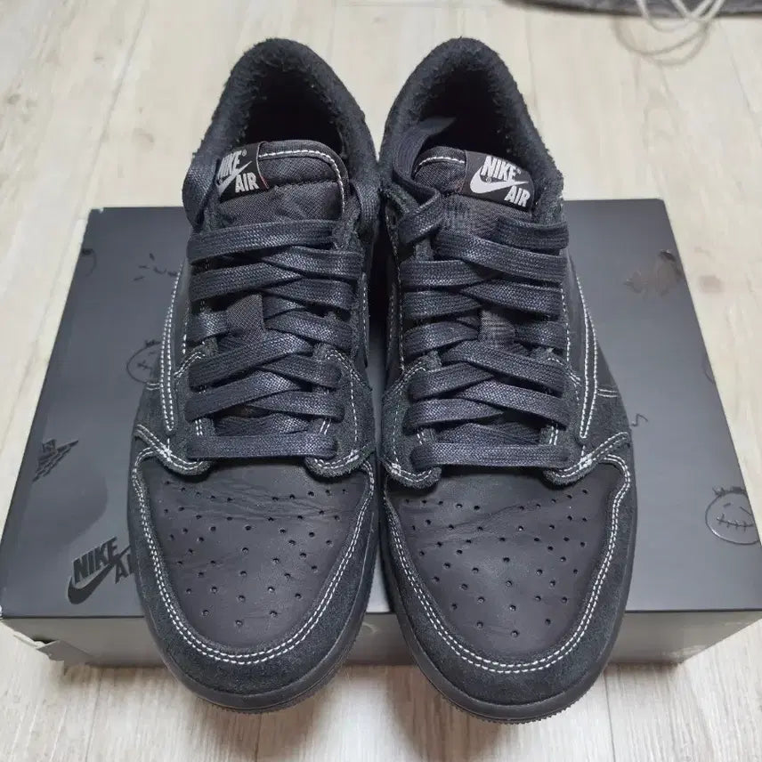 [BUNJANG] Air Jordan 1 Retro Low OG SP Travis Scott Black Phantom / 조던 1 x 트래비스 스캇 레트로 로우 OG SP 블랙 팬텀