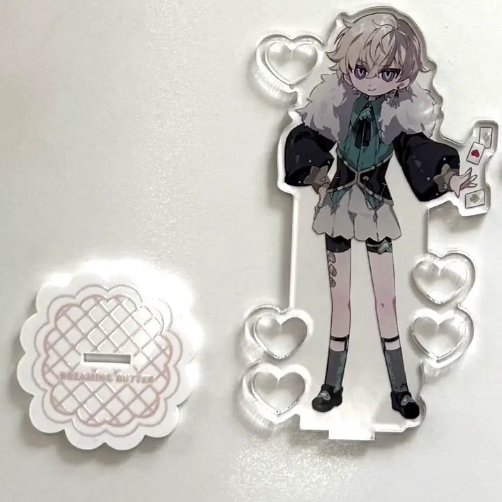 [BUNJANG] Genshin Impact Star Rail Aventurine Unofficial Acrylic Stand &amp; Photocard Bundle Set / 붕스 스타레일 어벤츄린 비공식 아크릴 스탠드/포토카드 일괄