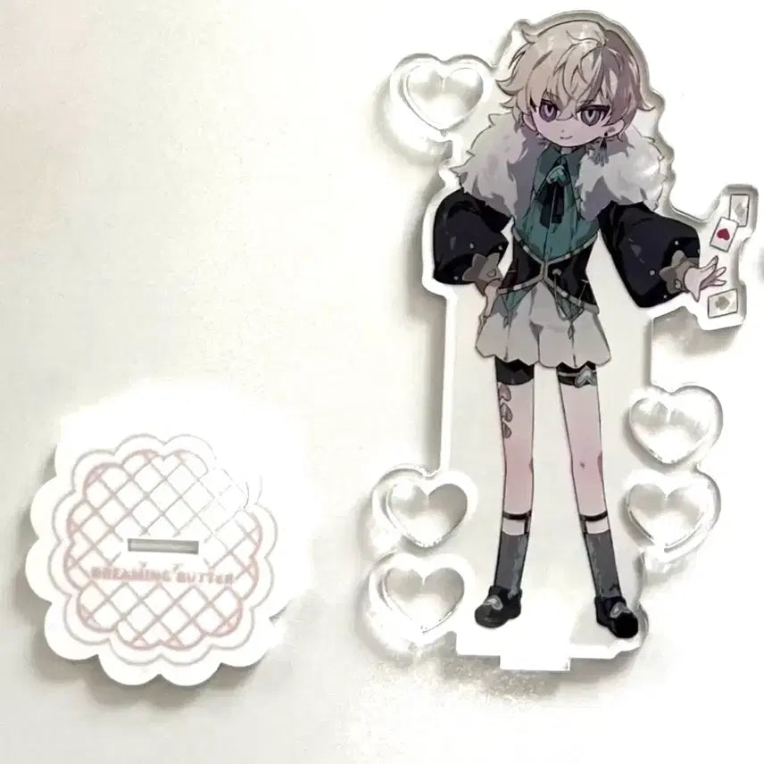 [BUNJANG] Genshin Impact Star Rail Aventurine Unofficial Acrylic Stand &amp; Photocard Bundle Set / [최저가] 붕스 스타레일 어벤츄린 비공식 아크릴 스탠드/포토카드 일괄