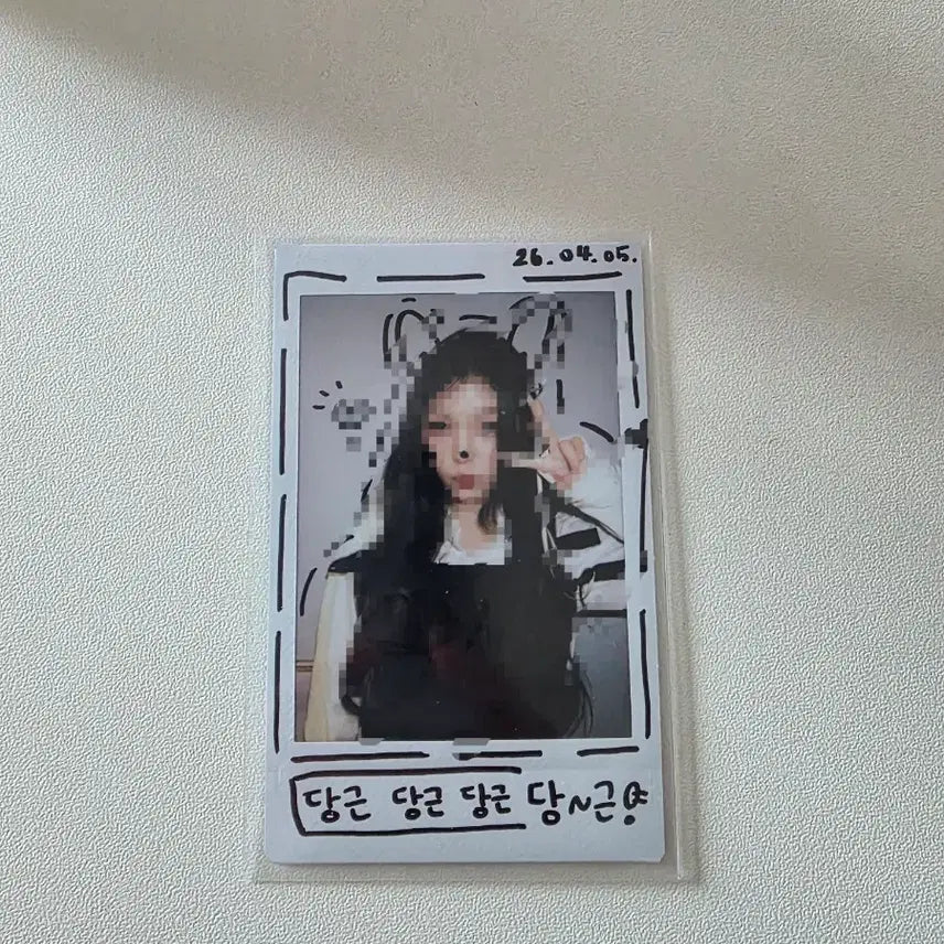 [BUNJANG] SE SO NEON Seungjoo Signed Polaroid / 세이마이네임 승주 싸폴