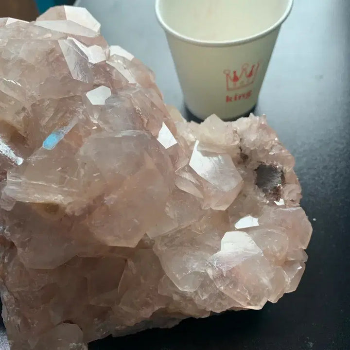 [BUNJANG] Pink Calcite Raw Stone / 핑크 칼사이트 원석 수석수정광물