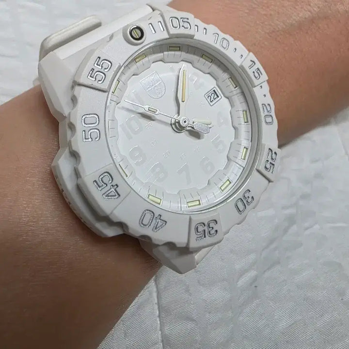 [BUNJANG] Luminox 3500 Series White Quartz Watch / 루미녹스 올제치 화이트 쿼츠 시계 LUMINOX watch