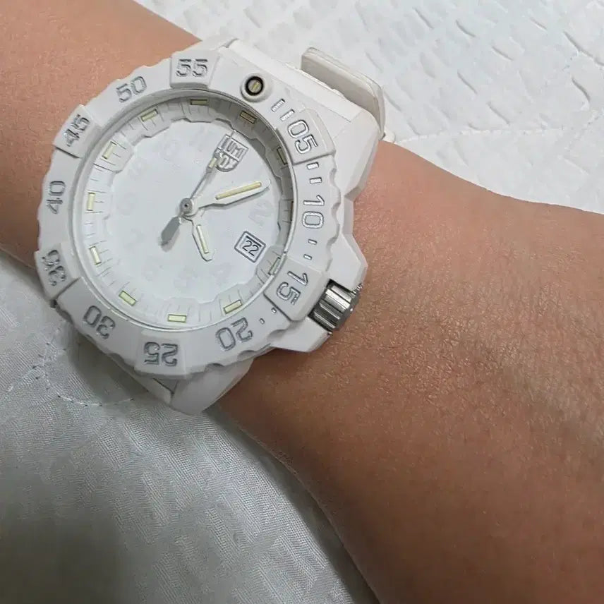 [BUNJANG] Luminox 3500 Series White Quartz Watch / 루미녹스 올제치 화이트 쿼츠 시계 LUMINOX watch