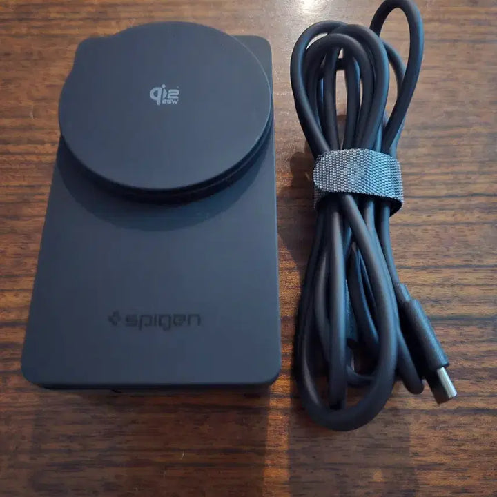[BUNJANG] Spigen Qi2.2 3-in-1 Wireless Charger EF323MQ Black / 슈피겐 Qi2.2 3-in-1 무선 충전기 EF323MQ 블랙