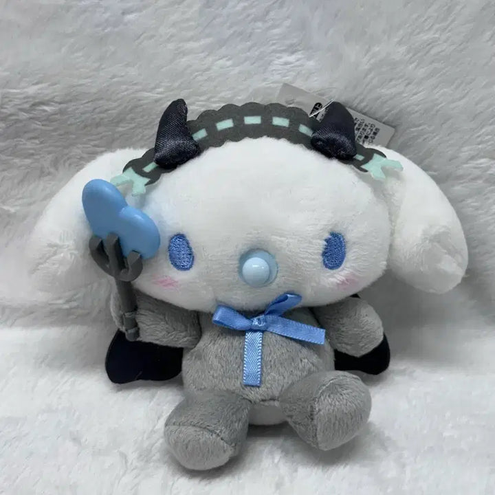 [BUNJANG] Sanrio Official Baby Devil Cinnamoroll Mascot Keyring / 산리오 정품 베이비 데빌 시나모롤 마스코트 키링