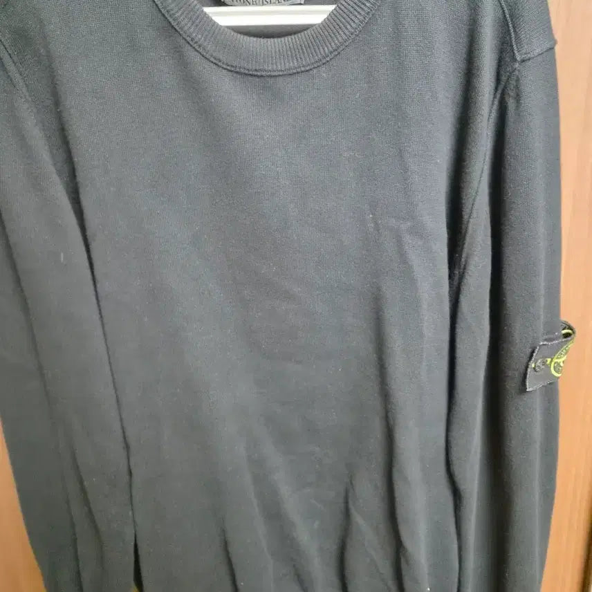 [BUNJANG] Stone Island Wool Knit Sweater Black XL / 정품[XL] 스톤아일랜드 니트