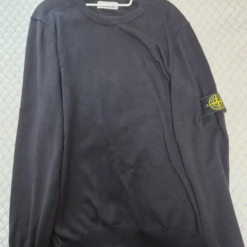 [BUNJANG] Stone Island Wool Knit Sweater Black XL / 정품[XL] 스톤아일랜드 니트