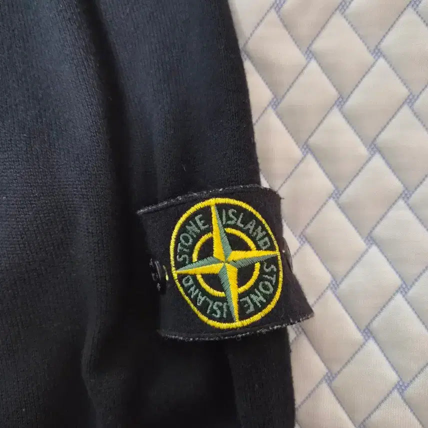 [BUNJANG] Stone Island Wool Knit Sweater Black XL / 정품[XL] 스톤아일랜드 니트