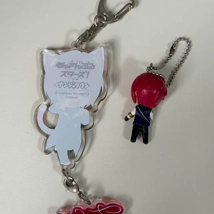 [BUNJANG] Ensemble Stars Tsukasa Nijntown Collab Keychain Swing Gacha / 앙스타 츠카사 난쟈타운 콜라보 키링 스윙가챠