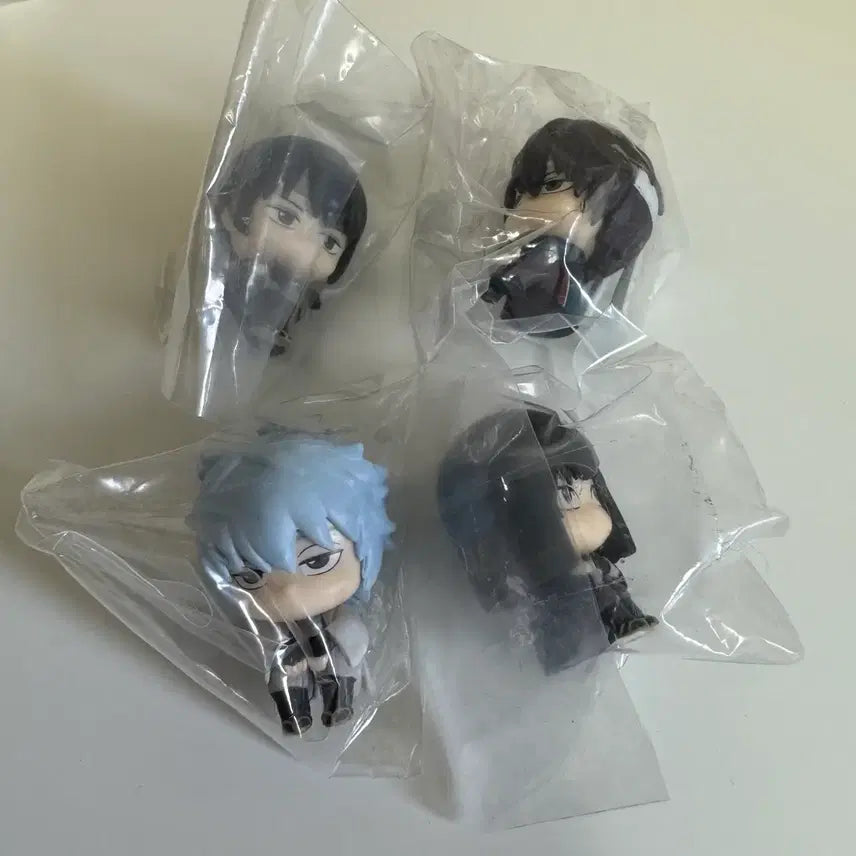 [BUNJANG] Gintama Machi Bokke Vol. 4 Gacha Set - Gintoki, Takasugi, Katsura / 은혼 마치보케 4탄 가챠 양이지사 풀셋 풀세트 긴토키 타카스기 카츠라