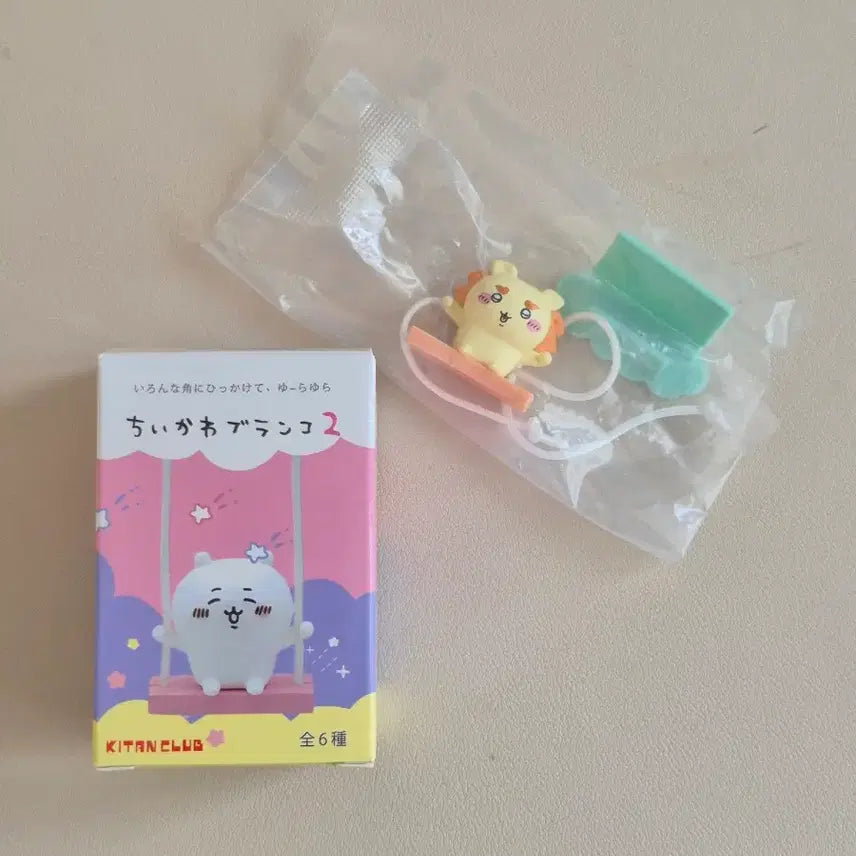 [BUNJANG] Chiikawa Blanco Swing Figure Series 2 Capsule Toy / 치이카와 블랑코 그네 피규어 2탄 캡슐토이(시사)