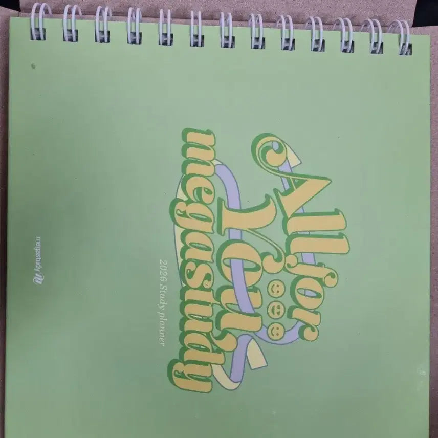 [BUNJANG] Megastudy 2026 Semester 2 Planner / 메가스터디 2026 2학기용 플래너