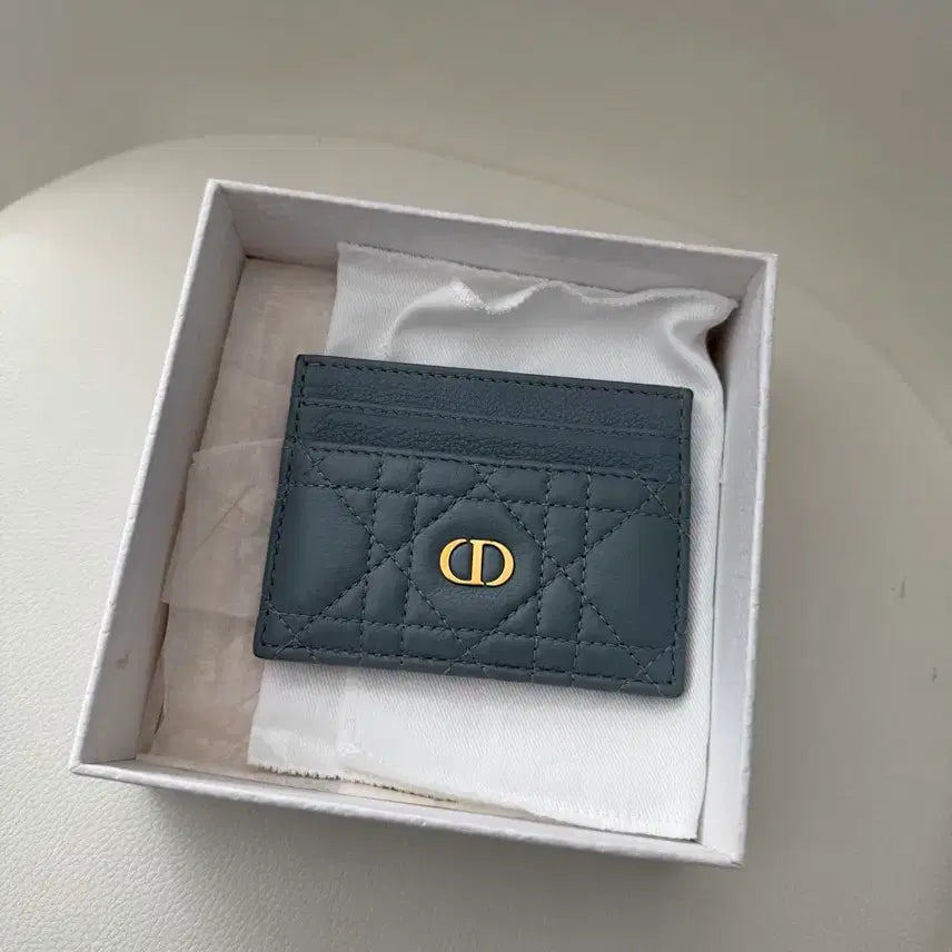 [BUNJANG] Dior Friezia Card Holder (Full Set) / [정품/풀구성] 디올 프리지아 카드지갑