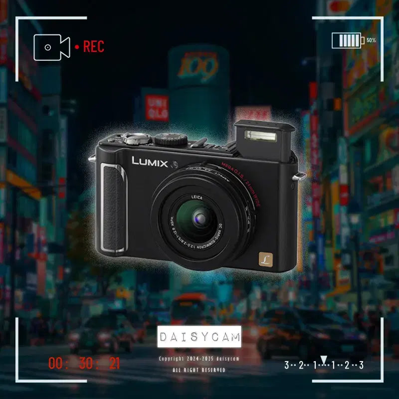 [SOLD OUT] 필름색감!) 파나소닉 루믹스 DMC-LX3 빈티지 디카 카메라
