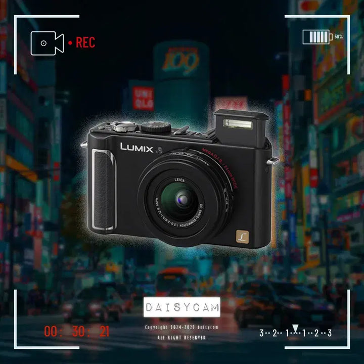 [SOLD OUT] 필름색감!) 파나소닉 루믹스 DMC-LX3 빈티지 디카 카메라
