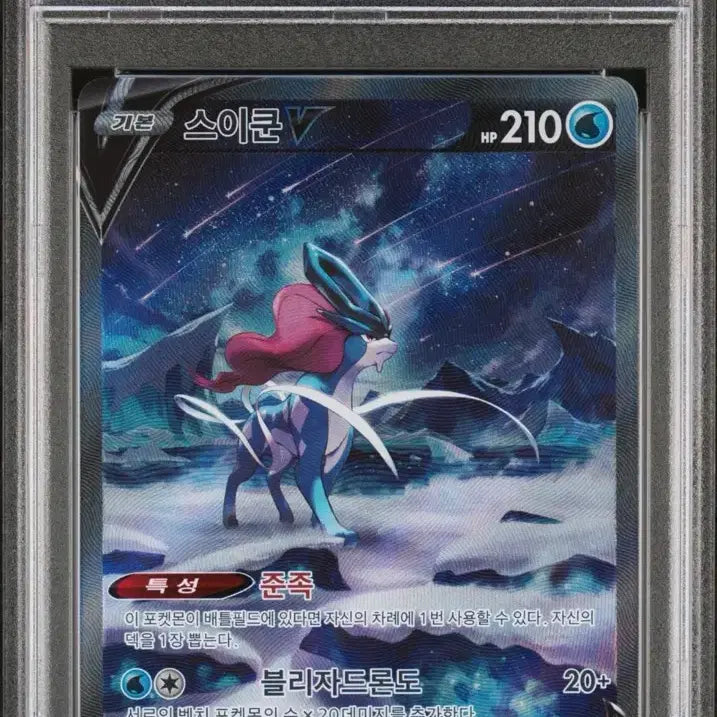 [BUNJANG] Suicune V SAR PSA 10 Graded Card / 스이쿤v sar psa10팔아요!!!